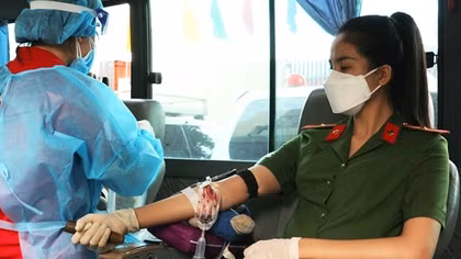 Công an quận Phú Nhuận với “Ngân hàng máu - Hành trình yêu thương”