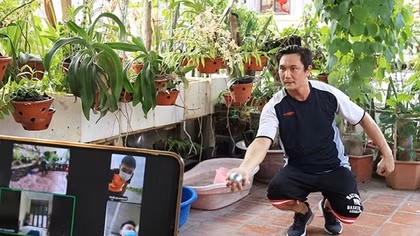 Duy trì tập luyện, không quên phòng dịch COVID-19