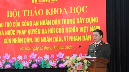 Nâng cao vai trò của CAND trong xây dựng Nhà nước pháp quyền Xã hội chủ nghĩa Việt Nam