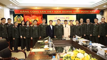 Bổ nhiệm Thiếu tướng Đặng Xuân Hồng giữ chức vụ Cục trưởng Cục Đối ngoại