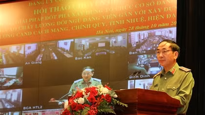 Đột phá trong xây dựng tổ chức cơ sở Đảng, nâng cao chất lượng đội ngũ đảng viên
