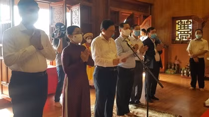 Bình Định trang trọng tổ chức lễ giỗ Anh hùng dân tộc Nguyễn Trung Trực