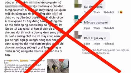 Phạt 2,5 triệu đồng đối tượng đăng tin xuyên tạc, xúc phạm chốt kiểm soát dịch bệnh