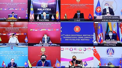 ASEAN cam kết tăng cường hợp tác đấu tranh phòng, chống tội phạm xuyên quốc gia