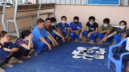 Triệt phá nhiều điểm đánh bạc giữa cao điểm dịch bệnh