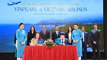 Vietnam Airlines - Vinpearl hợp tác thúc đẩy du lịch xanh - an toàn - khép kín
