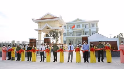 Khánh thành trụ sở Công an xã Bình Tịnh, huyện Tân Trụ, tỉnh Long An