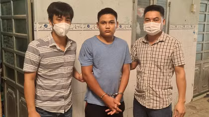 Công an huyện bắt đối tượng truy nã