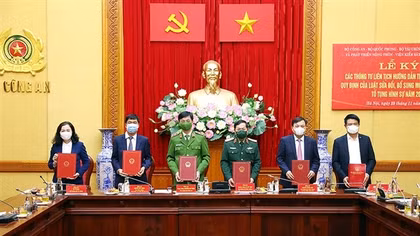 Bộ Công an chủ trì Lễ ký các Thông tư liên tịch về tố tụng hình sự