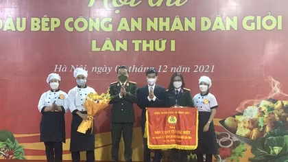 Sôi nổi Hội thi “Đầu bếp Công an nhân dân giỏi” lần thứ I, năm 2021