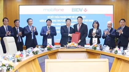 BIDV và MobiFone ký kết thỏa thuận hợp tác toàn diện giai đoạn 2021-2026