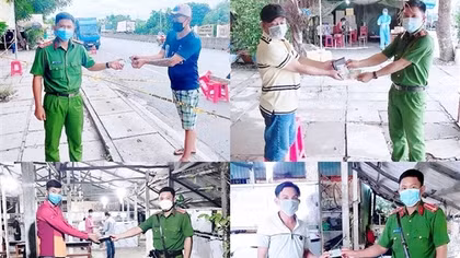 Những cán bộ Công an nhiều lần trả tài sản cho người dân đánh rơi