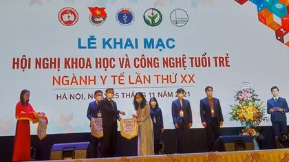 Khai mạc Hội nghị Khoa học và Công nghệ tuổi trẻ ngành Y tế lần thứ XX toàn quốc