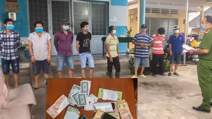 8 người tổ chức sát phạt đỏ đen trong lò giết mổ gia cầm