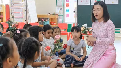 Học sinh 5 tuổi và khối Tiểu học chưa thể đi học trực tiếp