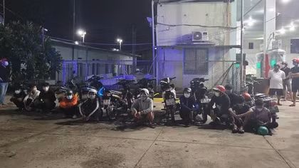 Ngăn chặn hai nhóm “quái xế” hẹn nhau đua xe đêm Trung thu