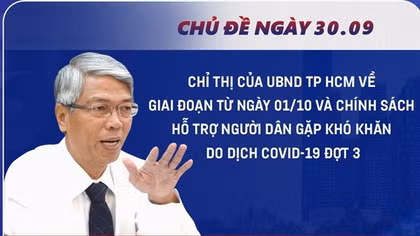 20h tối nay 30/9, Lãnh đạo TP Hồ Chí Minh đối thoại trả lời trực tiếp người dân