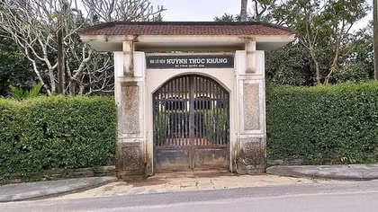 Khẩn trương hoàn thành dự án Phát huy giá trị di tích Nhà lưu niệm cụ Huỳnh Thúc Kháng