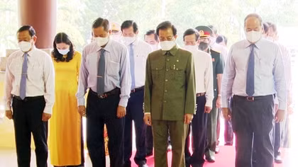 An Giang tổ chức lễ kỷ niệm 133 năm Ngày sinh Chủ tịch Tôn Đức Thắng
