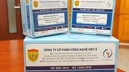 Cà Mau xác nhận có mua kit xét nghiệm của Công ty Việt Á