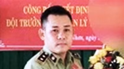 Đội trưởng Quản lý thị trường bị kỷ luật vì vi phạm đạo đức công vụ