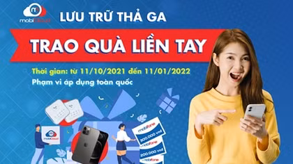 Sở hữu iPhone 12 Promax cùng Chương trình dịch vụ lưu trữ cá nhân mobiCloud