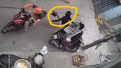 Bắt nhanh tên cướp giật “hụt” túi xách khiến nạn nhân đập mặt xuống đường
