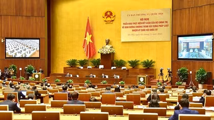Tám nhóm định hướng lớn hoàn thiện hệ thống pháp luật