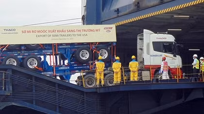 Xuất khẩu sơ mi rơ moóc thương hiệu Việt Nam sang thị trường Mỹ