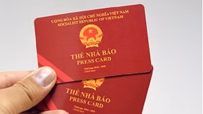 Sẽ xét cấp thẻ nhà báo một năm 2 đợt