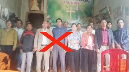 Bộ mặt của A Đảo - cốt cán của tổ chức “Tin lành đấng Christ”