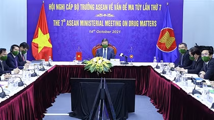 Việt Nam chia sẻ lập trường chung của ASEAN về thái độ không khoan nhượng với ma túy