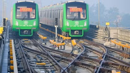 Ngày 6/11, bàn giao dự án đường sắt Cát Linh - Hà Đông để khai thác