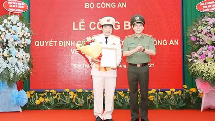 Công an tỉnh Sóc Trăng có tân Giám đốc