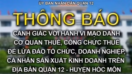 Giả danh cán bộ cơ quan thuế đi bán phầm mềm, tài liệu
