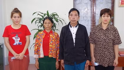 Tạm giữ hình sự các đối tượng tham gia mua bán người