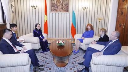 Phó Chủ tịch nước Võ Thị Ánh Xuân thăm chính thức Bulgaria