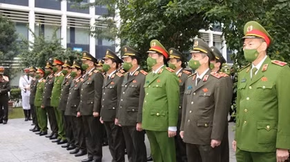 Đảng ủy Công an Trung ương, Bộ Công an dâng hương tưởng niệm Chủ tịch Hồ Chí Minh