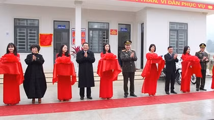 Đổi thay ở Công an xã biên giới - nơi Bộ trưởng Bộ Công an về khánh thành trụ sở