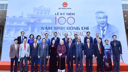 Lễ Kỷ niệm 100 năm sinh đồng chí Nguyễn Cơ Thạch