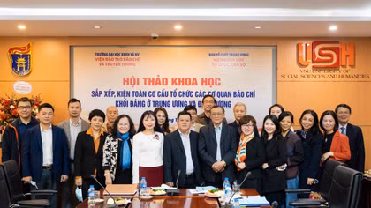 Sắp xếp, kiện toàn hệ thống các cơ quan báo Đảng trung ương và địa phương
