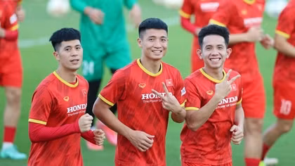 Đình Trọng và Tiến Linh "báo tin vui" trước thềm AFF Cup 2020