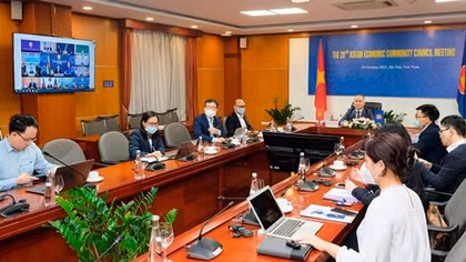 Khai mạc Hội nghị Hội đồng Cộng đồng kinh tế ASEAN (AECC) lần thứ 20