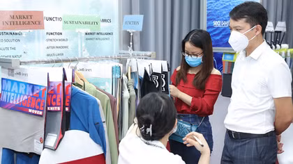 Kết nối giao thương ngành dệt may Việt Nam - Đài Loan (Trung Quốc)