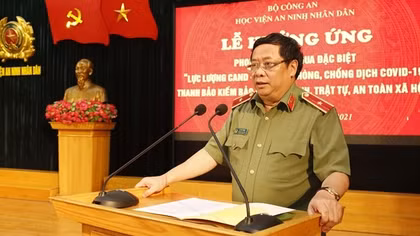 Học viện ANND hưởng ứng phong trào thi đua đặc biệt của Bộ Công an