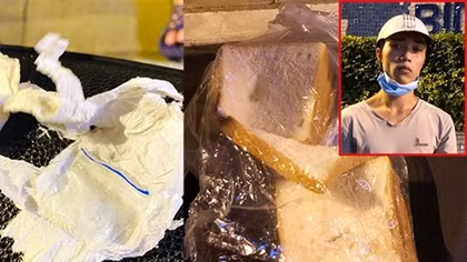 Nhét ma tuý đá vào bánh mỳ chuyển vào khu vực cách ly
