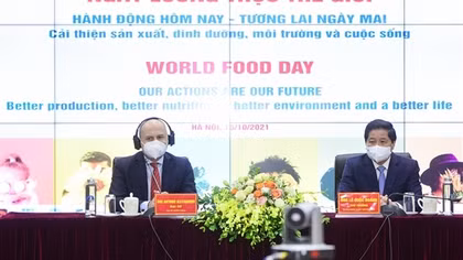 Việt Nam sẵn sàng cùng FAO triển khai các mục tiêu của Ngày Lương thực thế giới