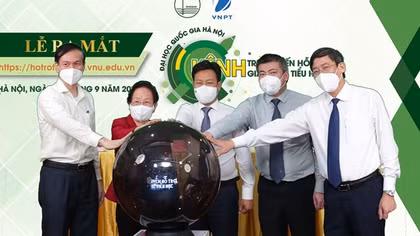 ĐHQGHN ra mắt kênh trực tuyến hỗ trợ giáo viên, học sinh tiểu học vùng sâu, vùng xa