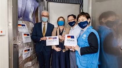 Đức hỗ trợ Việt Nam thêm 2.558.000 liều vaccine thông qua cơ chế COVAX