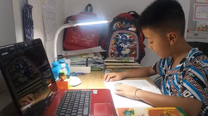 Khoảng 5% học sinh TP Hồ Chí Minh gặp khó khăn khi học trực tuyến